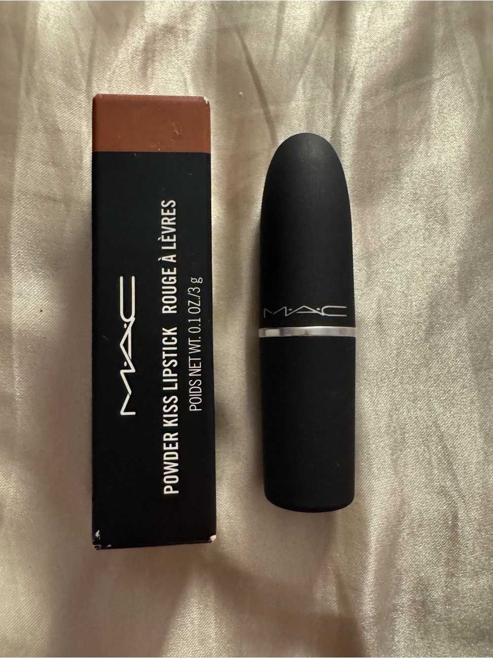 MAC Powder Kiss Lipstick 312 Impulsive New Discontinued Shade- Rare